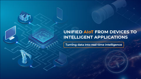 Unified AIoT architecture from devices to applications