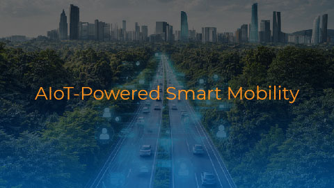 AIoT connected mobility and smart infrastructure hero